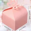 Gift Wrap 50pcs Creative Solid Color Butterfly Wedding Candy Box For Party Birthday Small Boxes Decoration