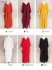 الفساتين الأساسية غير الرسمية 2023 Solid V-Deace Batwing Sleeve بالإضافة إلى حجم Kaftan فضفاضة Maxi Women Summer Beaching Wathing Robe Soft House Dress N1306 YQ240402