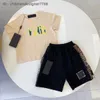 vêtements de marque pour tout-petits vêtements pour garçons vêtements pour enfants de marque marque classique vêtements pour bébés filles costumes mode lettre jupe robe costume vêtements pour enfants AAA