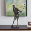 Golf Statuen Skulptur Kreative Golfer Figuren Wohnkultur Spieler Kunst Figur Desktop Dekorationen Sammeln Geschenk Handwerk De 240318