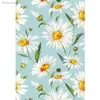 Wallpapers Chrysant Geschild En Geplakt Home Decor Zelfklevend Behang Woonkamer Studeerkamer Slaapkamer Muurstickers Decoratie