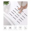Bath Mats Shower Non-slip Stickers 24pcs Transparent S Shaped Safety Strips Pad Self-adhesive Waterproof For Balcony Corridor Doorway