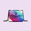 Fashion Kurt Geiger torebki damskie Crossbody Torba Planowana srebrna złota łańcuch skórzana sklepy czarne torby na ramię