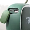 TG659 tyg bärbar trådlös Bluetooth -högtalare utomhusvattentät mini boombox med TF AloudSpeak Soundbox