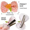 Hundkläder 10st Handmake Hairpin Puppy Sweet Bow Hair Clips Pet Cat Hairn Pins Decoration Grooming Accessoires Supplies