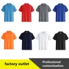 Polos pour hommes S Chemises d'été de haute qualité Logo personnalisé Couleur unie Manches courtes Revers Top Team Professional Design Golf Printmens Drop de Dhcw9