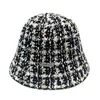 Xiao Xiang Feng Shui Bucket Hat Womens Basin Hat Light Shade Hat Artistic Face Small Straight Tube Hat Autumn And Winter Leisure Hat Fishermans Hat