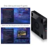 Consoles WFUN 4K HD Familie TV Video Game Console Draadloze X6 Magic Game Box Plus 64/128 GB 9000 + Games voor PSP N64 DC PS1