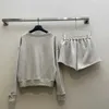 Shorts pour hommes Designer Printemps / Été Nouveau Nanyou CE Mode Casual Pull à col rond paresseux avec taille élastique imprimée pour femmes 9S1Y