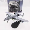 Aircraft Modle WLTK DIECAST Metal 1/100 Skala USAF A10 A-10A A10A Attack Atak Fighter Fighter Airplane Model Toy do kolekcji YQ240401