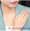 Rings Burmese Jade Rings for Women Natural Emerald Jewelry Gemstone White Talismans Vintage Accessories Charm Carved Jadeite