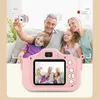 Macchina fotografica per bambini Unicorno Cartoon Animale digitale Giocattolo Scatta foto e video Gioca a giochi 48MP Mini regalo per bambini 240319