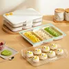 Storage Bottles Versatile Dumpling Heat Resistant Freezer Container Freshness Locking Box Stackable Kitchen Organization Tool