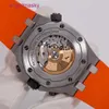 Montre-bracelet AP personnalisée Royal Oak Offshore 26703ST Montre de sport pour homme Acier de précision Orange Automatique Mécanique Suisse Montre de mode pour affaires de renommée mondiale