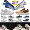 Scarpe firmate Pearl Cloud On White Nova Scarpe da corsa nova da donna 2024 Sneakers con piattaforma Run Pink Clouds MON Scarpe da ginnastica