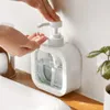 Flytande tvål dispenser klara dispensers flaskor badrum påfyllningsbar lotion schampo duschgel hållare bärbar rese tom badpump