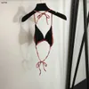 brand women sexy swimwear designer swimsuit fashion sexy logo printing print sling bikini women clothing Asian size S-XL Apr 01