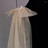 Eşarplar Kadın Gece Elbise Şalları Düğün Şal Dantel Cape Bridal Omuz Sınırları Parti Damlası