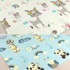 Stor storlek vikbar tecknad Baby Play Mat Xpe Puzzle Childrens Mat Baby Climbing Pad Kids Rug Baby Games Mats Toys For Children 240314