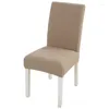 Pokrowce na krzesła pokrowca domowa zagęszczona jednoczęściowa jednoczęściowa elastyczna el el stolec jadalny