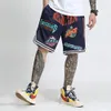 Américain Rétro Hiphop Shorts Hommes Lâche High Street Sports Boxe Sports Casual Mode Droite Cinq Points Pantalon D'été 240321