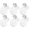 Vases 6 Pcs Christmas Spherical Bottle Juice Bottles Water Convenient Decor Candy Drinks Storage