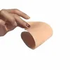 Almofada de peito Almofadas de silicone autoadesivas para panturrilha para dobrar ou finas almofadas de endireitamento de perna X O Onlays de perna de silicone protegem a correção do formato da perna 240330