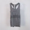 Yoga zomer dames pure katoenen mouwloze tanktop voor snel drogende zweet-absorberen ademende brei-skinvriendelijke fitness en sport lichtgewicht en dunne stijl