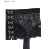 Sexy Socks Ohyeahlady Gater Belt Sexy Women Waist Garter Belt for Stockings Black Faux Leather Garter Belt Suspender Latex Lingerie Garter Y240401