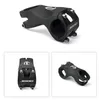 Matte Black Bike Stem Aero Aluminum Power 18 Degree 60mm Road MTB Table Riser Mesa Mountain Bicycle Parts 240325