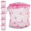 Tvättpåsar 6 datorer Travel Wash Bag DrawString Leveranser Dirty Clothes Organizer Strumpa Supply Sorters Badrumshållare