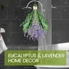 Fleurs décoratives d'eucalyptus, 27 pièces, pour Vase de douche, lot de remplissage de Branches de plantes, feuilles artificielles, parfum de maison