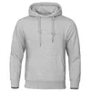 Sweats à capuche masculine Sweatshirts Couleur des hommes Sweat-shirt pour hommes chauds en moelle