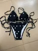 Bikinis feminino Bur Bur Sexy Clear Strap Shape Swimsuits Designers Senhoras Menas de banho Moda Roupos de praia Roupas de verão