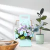 Present Wrap 2st Butterfly Paper Candy Bag Portable Packaging Box Baby Shower Birthday Party Wedding Supplies Favor Decoration