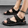 Shoes Mens Sandals Summer 2023 Outdoor Classics Walking Men Big Size Gladiator Sandalias Platform Water Footwear 240323