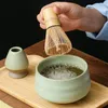 Teaware sätter japanska matcha -verktyg Set Tea Spoon Accessories Ceramic Bowl Ceremony Cup