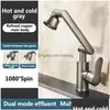 Bathroom Sink Faucets 1080° Swivel Faucet Mixer Deck Mounted Splash Proof Water Tap Shower Head Aerators Tapware For Drop Delivery H Dhfsm