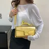 Luxury Quality Handbags For Women Patent Leather Stone Pattern Ladies Shoulder Cross Body Bags Metal Handle Females 240314