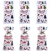 Gift Wrap 50pcs Santa Claus Crutch Bags Christmas Candy Cookie Xmas Packaging Plastic Pouch S Year