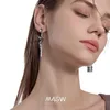 MASW – boucles d'oreilles asymétriques en forme d'oiseau pour femmes et filles, Design Original, bijoux de luxe, à la mode, cadeau de fête, 240401