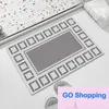 Bathroom Leather Diatom Mud Floor Mat Entrance Door Mats Door Bathroom Absorbent Non-Slip Floor Mats Bathroom Carpet Pu Wholesale