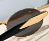 Gafas de sol redondas ovaladas 65z Metal dorado/Gris oscuro para mujeres Hombres Verano Sunnies Lunettes de Soleil Gafas Occhiali da sole UV400 Gafas