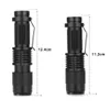 Flashlights Torches T6 Led Mini Strong Light Sk98 Telescopic Zoom Outdoor Lighting Flashlight 556876 Drop Delivery Sports Outdoors Cam Otk7N