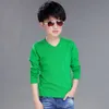 Cardigan Solide Pulls en tricot Adolescents Garçons À Manches Longues Pluviers À Tricoter Pour Enfants Printemps Col En V Pull En Coton Bébé Garçon Tops Vêtements Dro Dhjvr