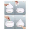 Aroma Diffuser 300Ml Ultrasonic Humidifier For Essential Oils Room Humidifiers Fragrance Lamps EU Plug 240321