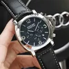 Designer Watch High Quality Watch Classic Men Leather Waterproof Chronograph Business Watch YFQL