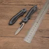 KS1890 Pocket Folding Knife SK5 Satin Blade ABS Handle Carving Knives Outdoor Camping Handing EDC Tools With Nylon Bag