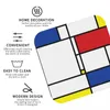 Настольные коврики Mondrian Minimalist De Stijl, современное искусство, подставки для фатфатина, кофейный набор из 4 салфеток, чашки, посуда, подушечки для домашней столовой, бара