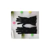 Party Decoration Gloves Fashion Lace Y Women Lady Sheer Five Fingers Spf50 Drive Non Slip 5Colors Christmas Drop Delivery Home Garden Dhy7A